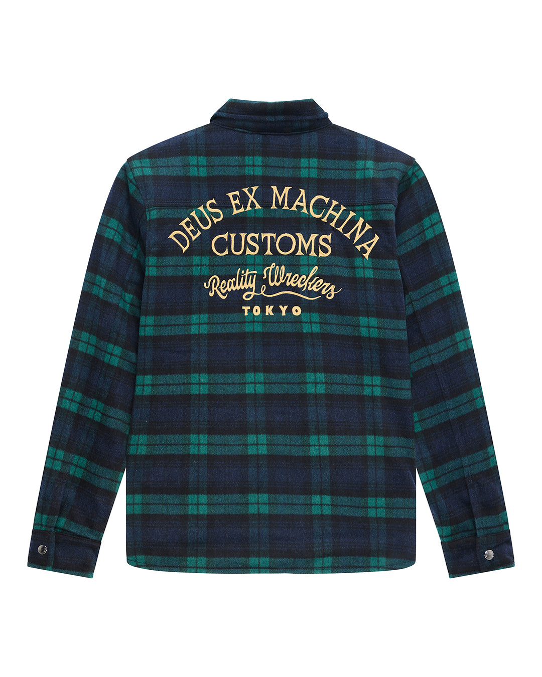 Shirts | Deus Ex Machina | Maxwell Check Shirt - Green Check