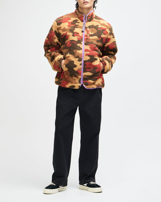 Owen Reversible Fleece - Camo-Black