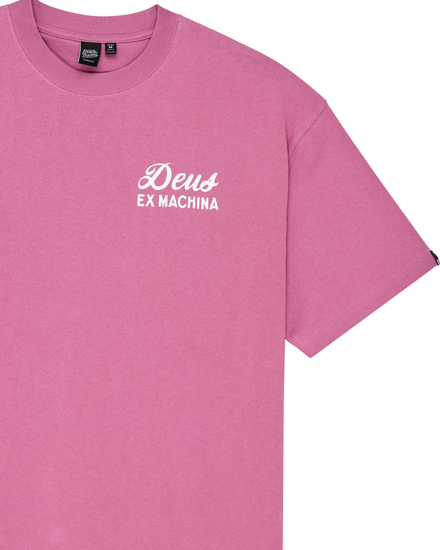 Canggu Sign Tee - Red Violet