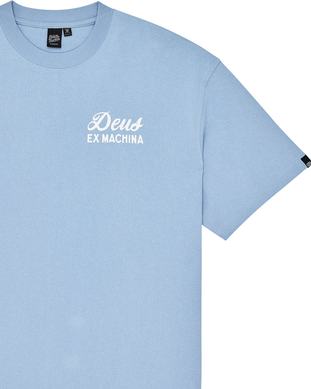 Venice Sign Tee - Glacier Blue