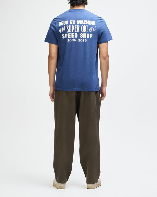Mudflap Tee - Mechanic Blue