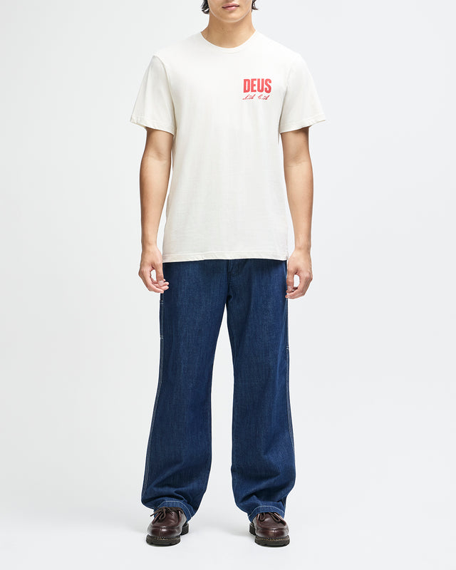 Cutaway Tee - Vintage White