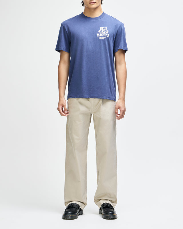 Biarritz Ceramic Tee - Mechanic Blue