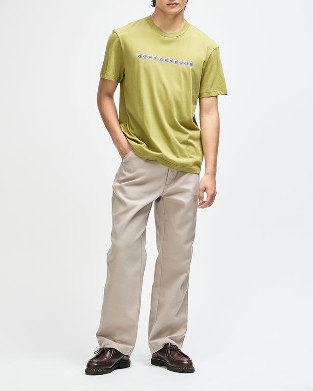 Orb Tee - Moss Green