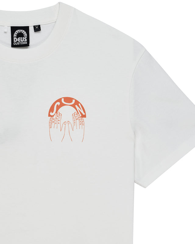 Catchin Rays Tee - Vintage White