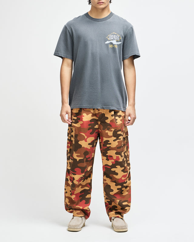 Easy Peacey Tee - Anthracite Grey