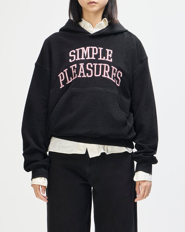 Unfinished Hoodie - Black Beauty