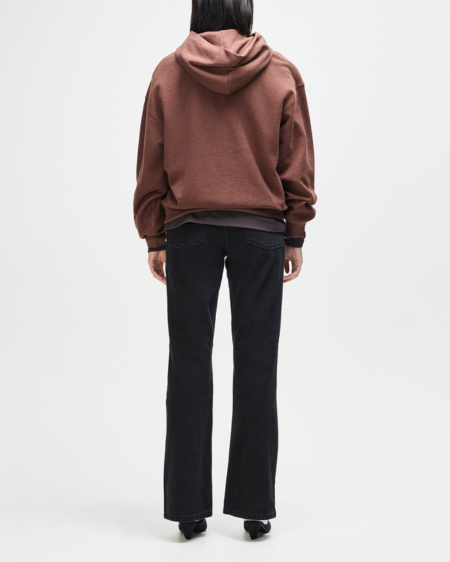 Unfinished Hoodie - Downtown Brown