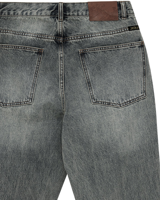 Curve Line Bootcut Jean - Dirty Denim