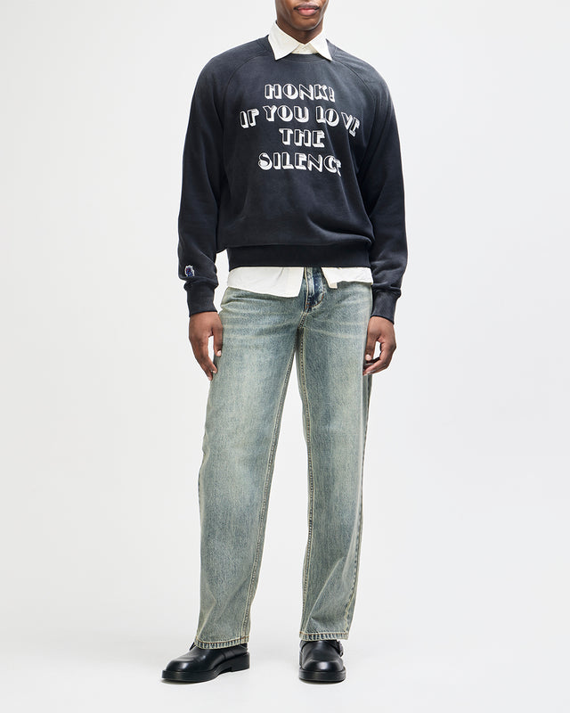 Honk! Crew Neck - Black Beauty