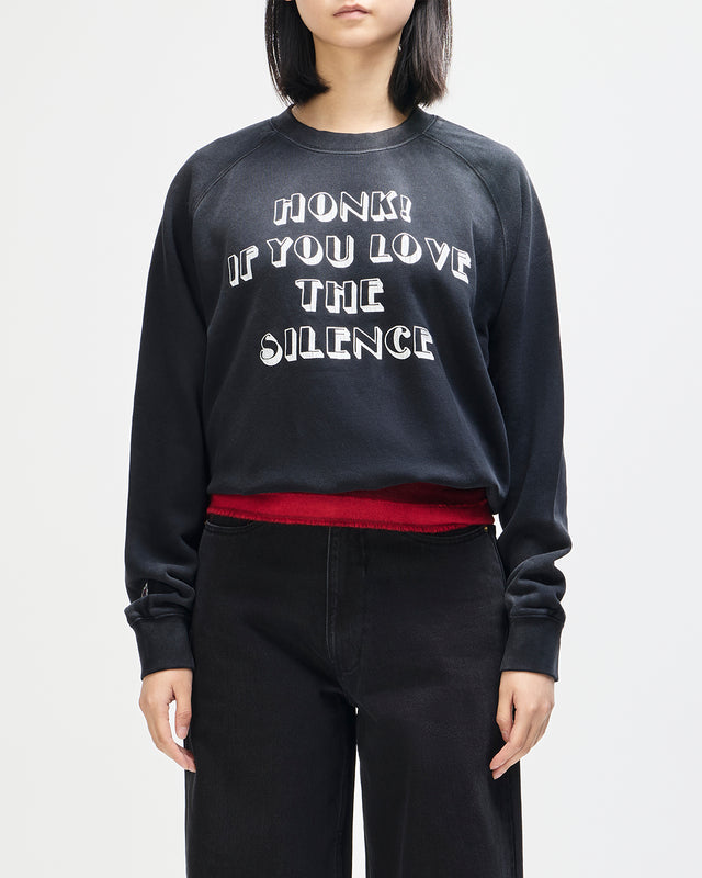 Honk! Crew Neck - Black Beauty