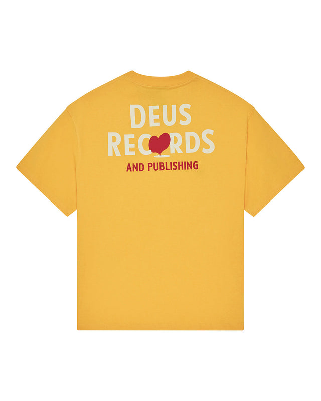 Deep Cut OS Tee - Citrus Orange