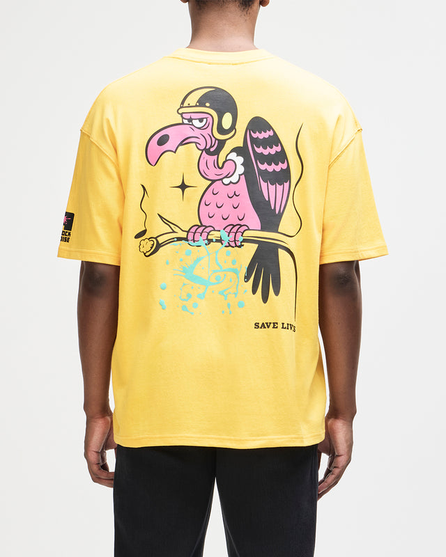 Turpentine Os Tee - Citrus Orange