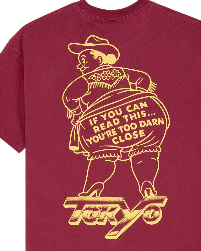 Bloomers Os Tee - Biking Red