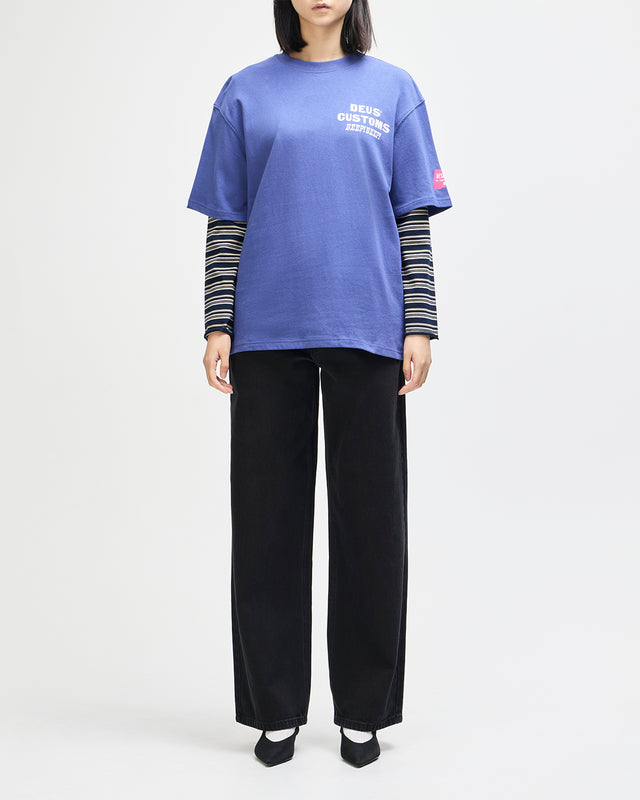 Bloomers Os Tee - Limoges Blue