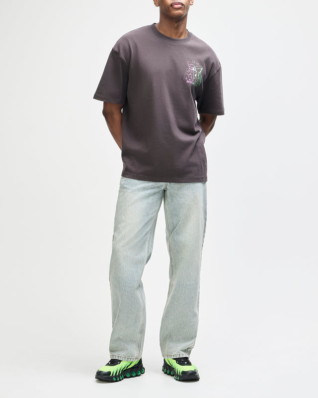 Temple Torque Os Tee - Anthracite Grey