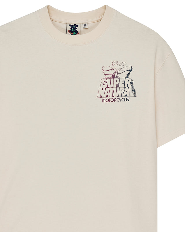 Temple Torque Os Tee - Dirty White