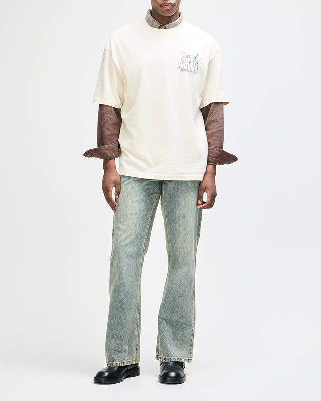 Temple Torque Os Tee - Dirty White