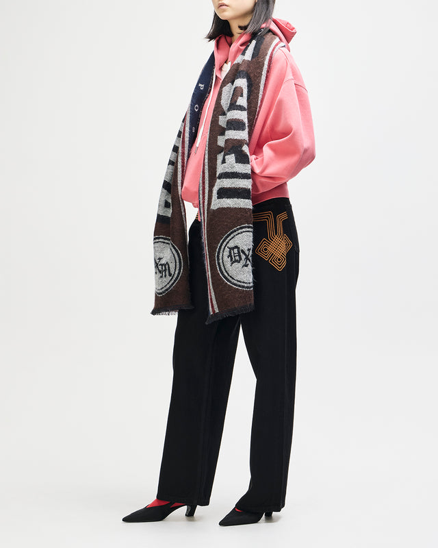 Trophy Scarf - Chocolate Brown