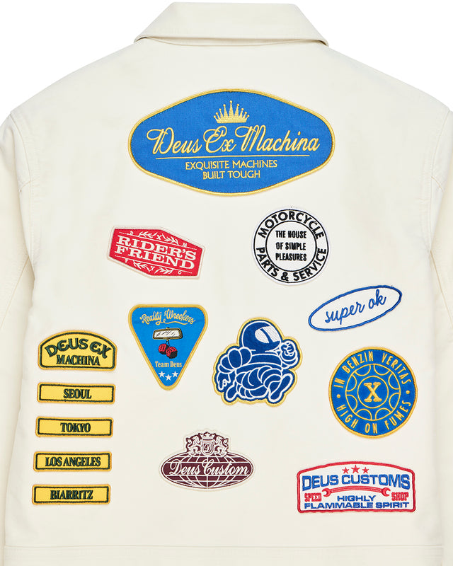 Trophy Jacket - Whisper White