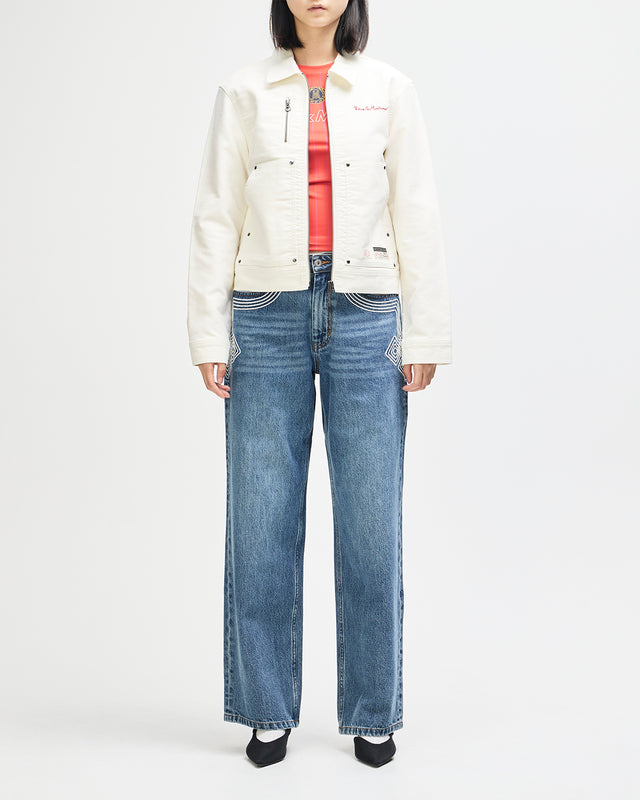 Trophy Jacket - Whisper White