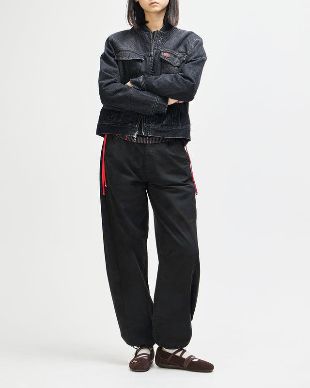 Br 163 Reversible Denim Jacket - Phantom-Black