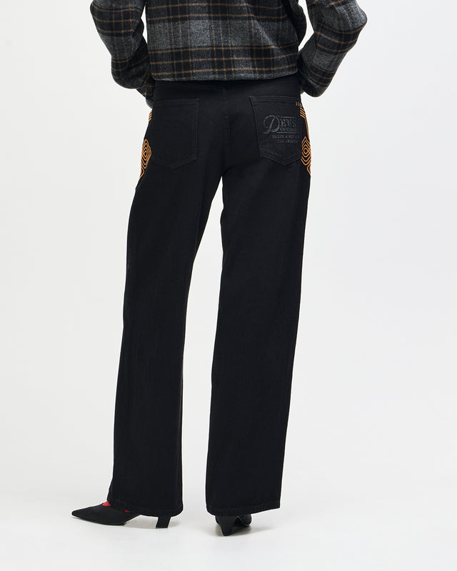 Bonham Embro Jean - Phantom Black