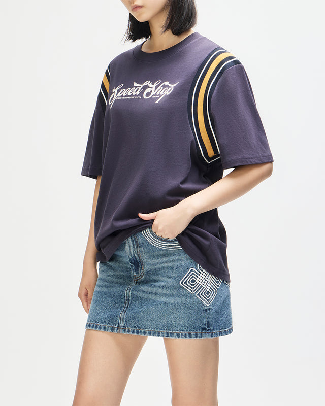 Speed Shop OS Tee-Baritone Blue