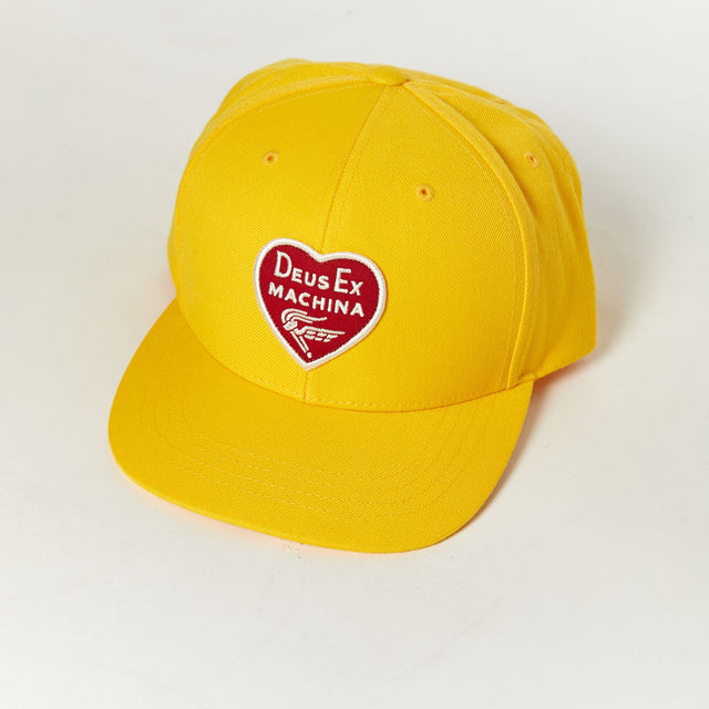 Heart Baseball Cap - Super Lemon