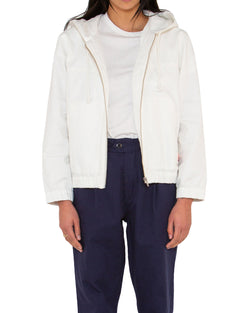 Charli Jacket (Relaxed fit) - Bleached White|Model
