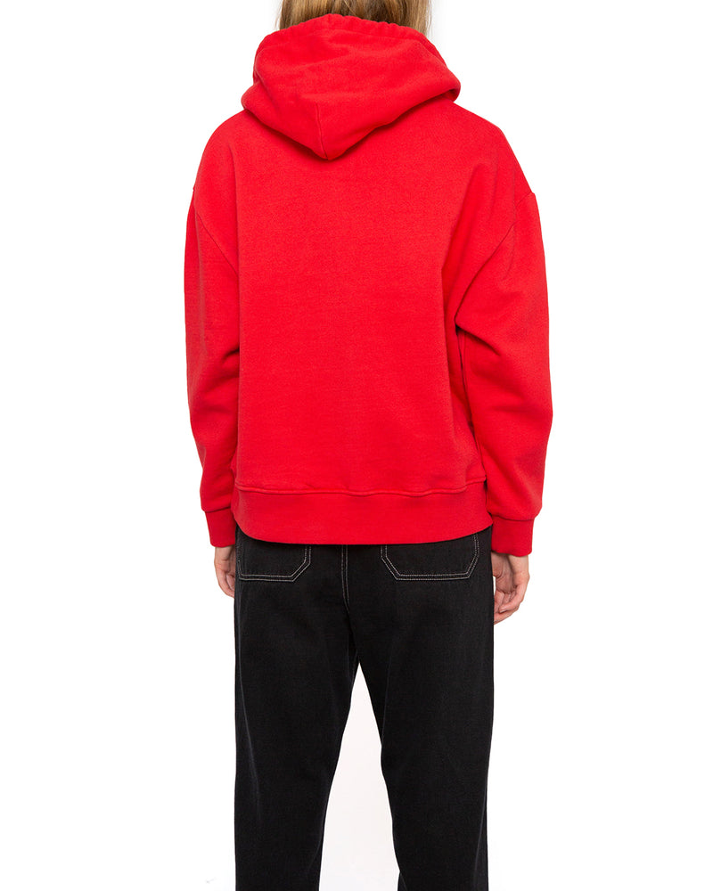 True Romance Hoodie (Oversized Fit) - Rocco Red|Model