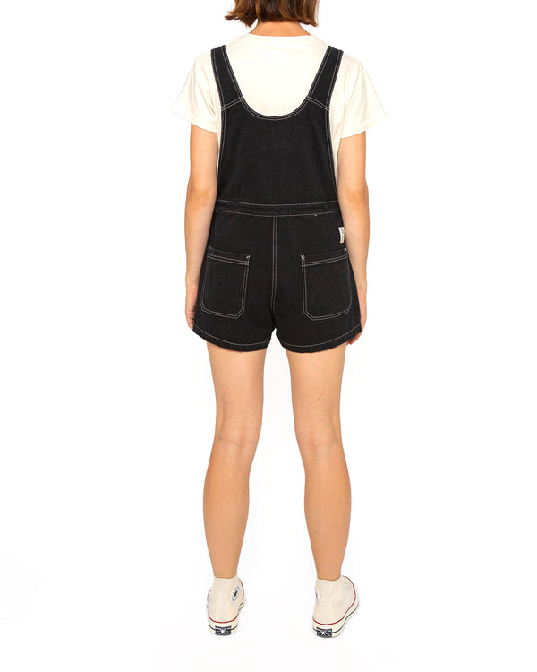 Vada Overall (Relaxed Fit) - Black|Model