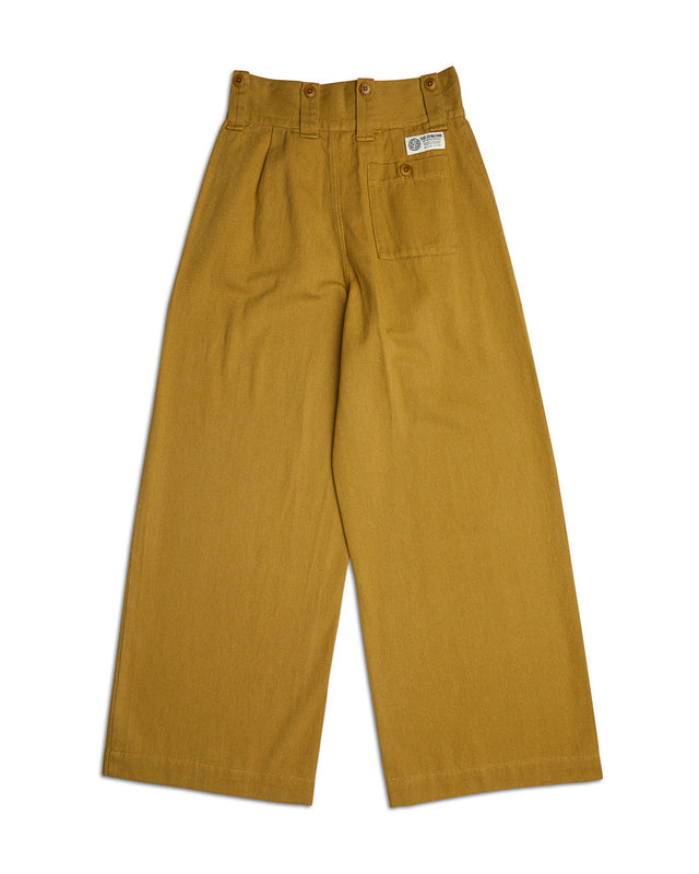 Gray Tailored Pant - Ecru Olive