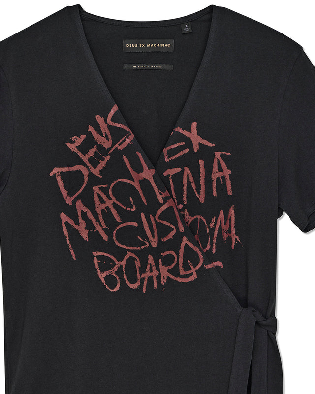 Rogue Wrap Tee - Black