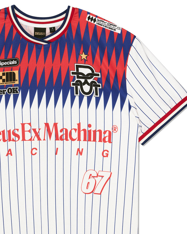 Bouras Moto Tee - White