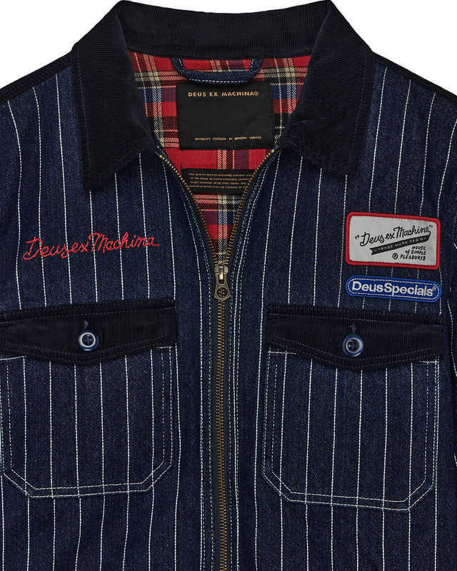 Lyon Indigo Jacket - Indigo