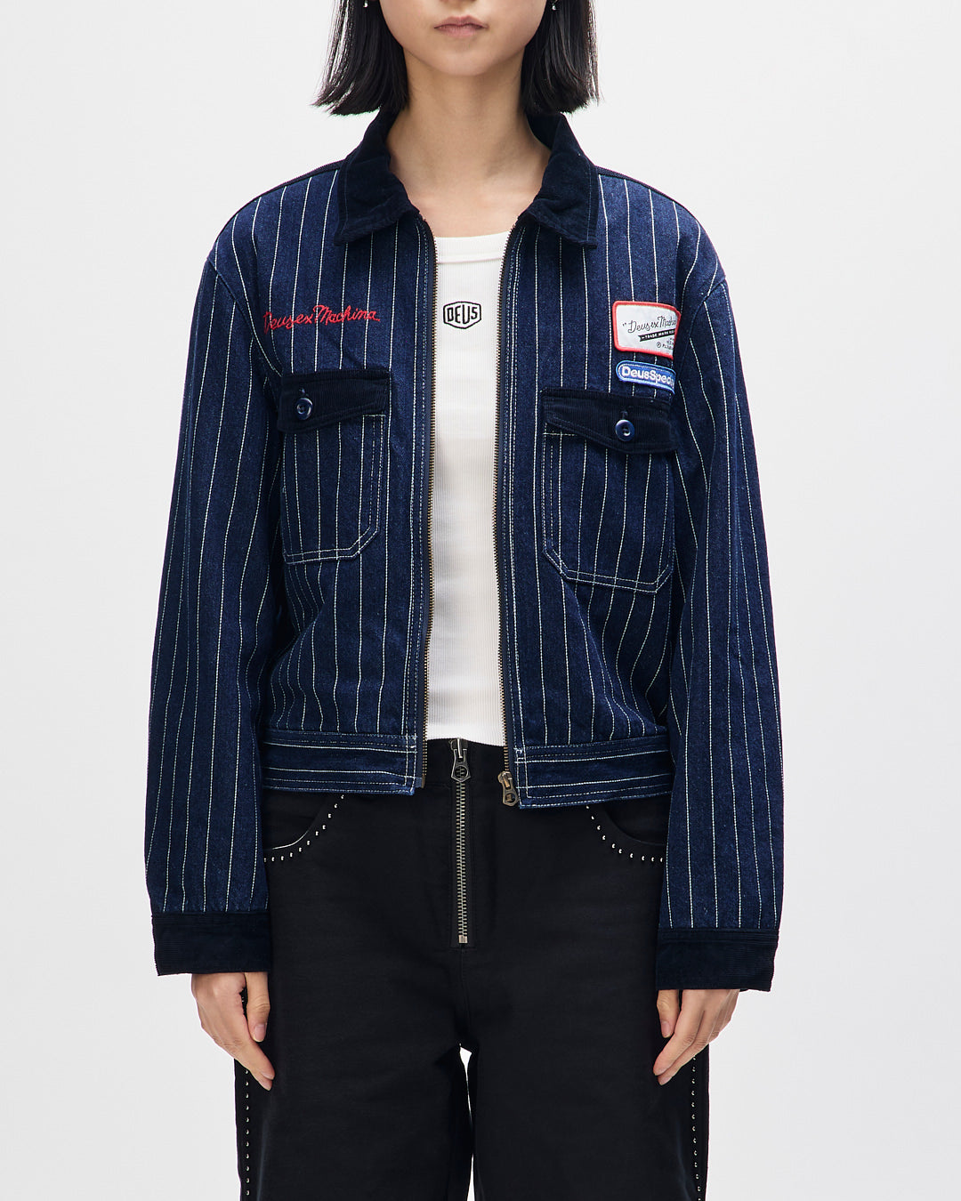 Jackets | Deus Ex Machina | Lyon Indigo Jacket - Indigo – Deus Ex