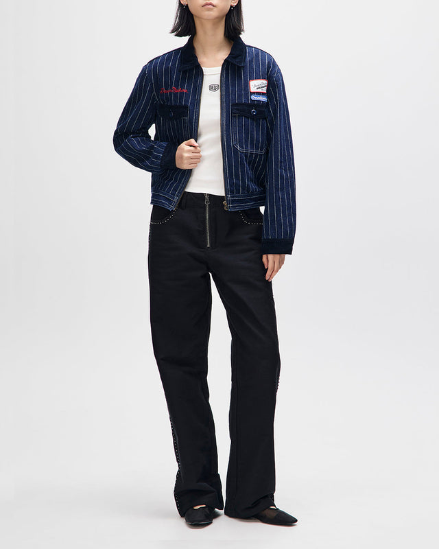 Lyon Indigo Jacket - Indigo