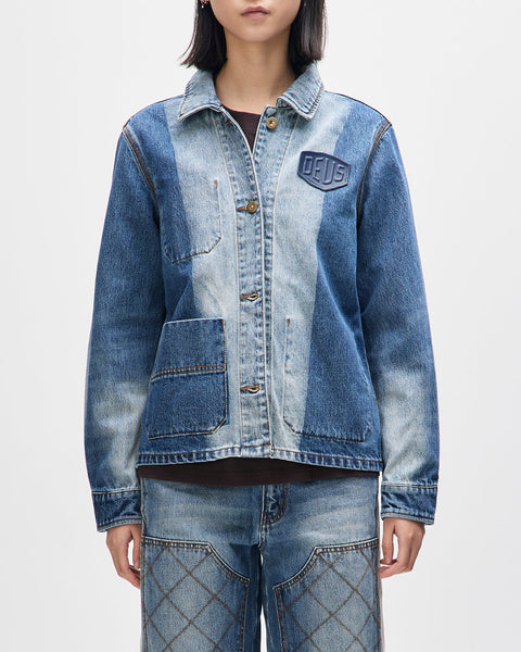 Jackets | Deus Ex Machina | Dayton Denim Jacket - Blue Denim