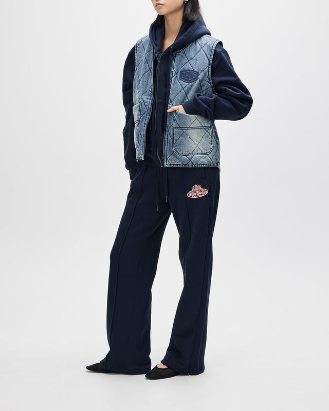 Dayton Denim Vest - Bleach Wash