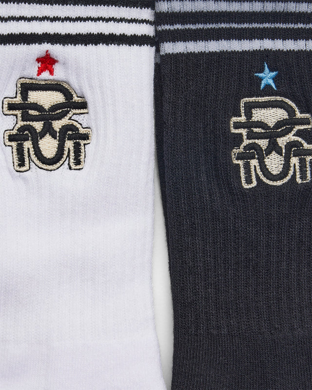 Clubhouse Socks Mono - 2 Pack Multi