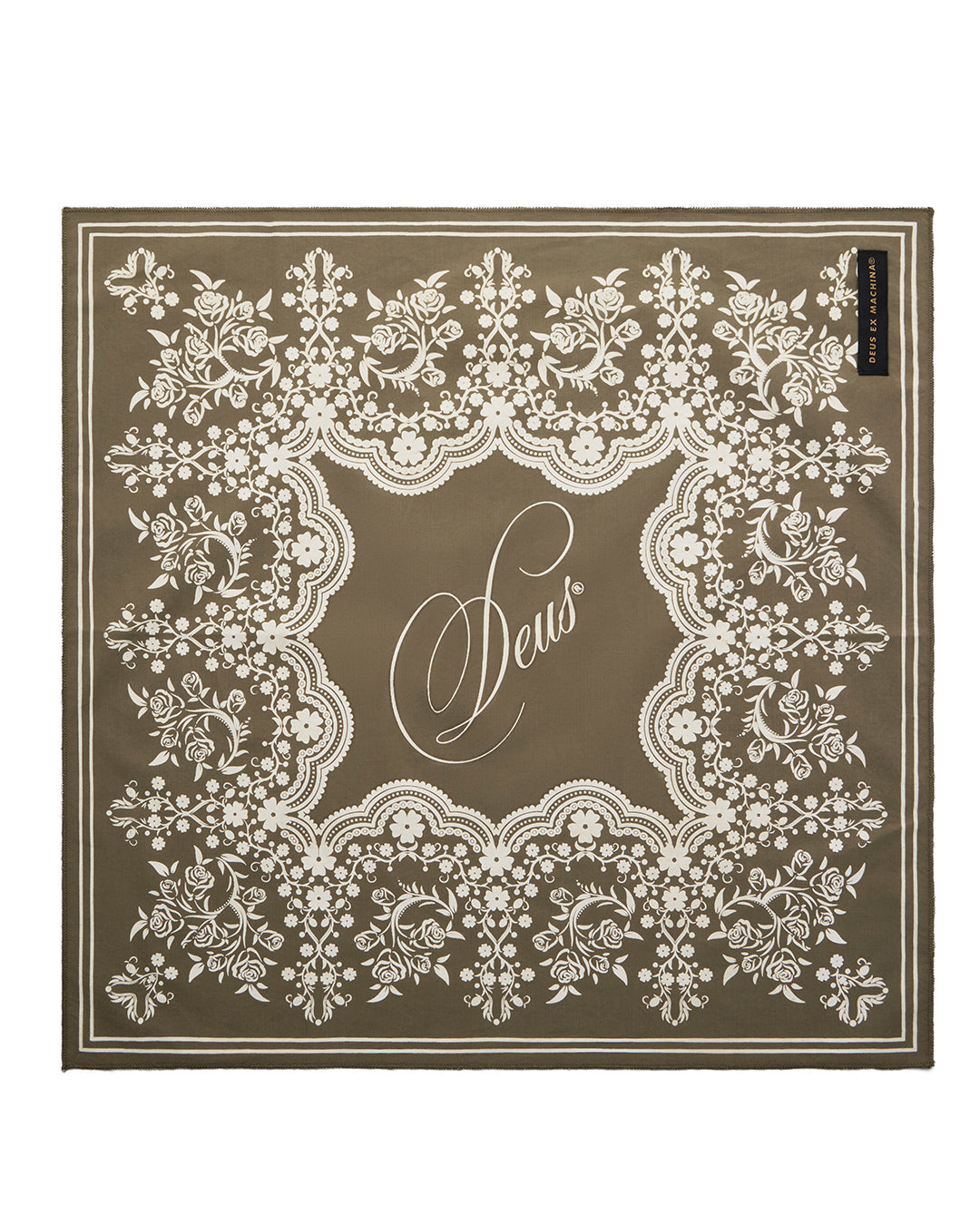 Accessories | Deus Ex Machina | Romance Bandana - Gothic Olive
