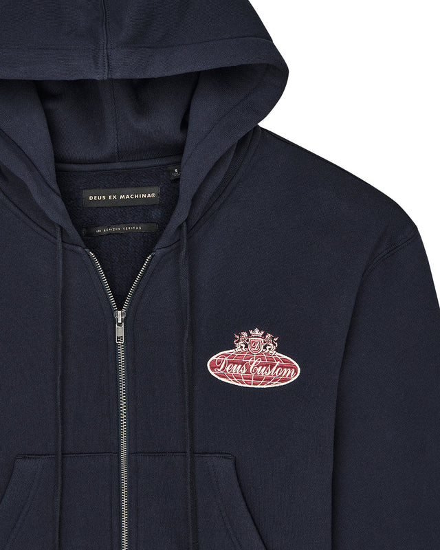 Sweat à capuche Queens - Bleu Pageant