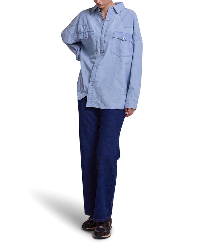 Wenders Shirt - Light Wash Chambray