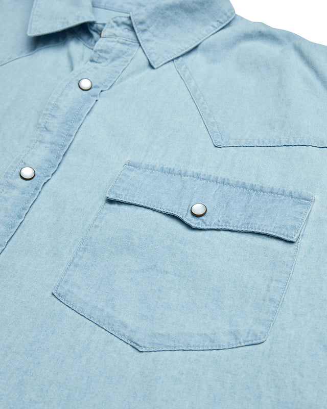 Wenders Shirt - Light Wash Chambray