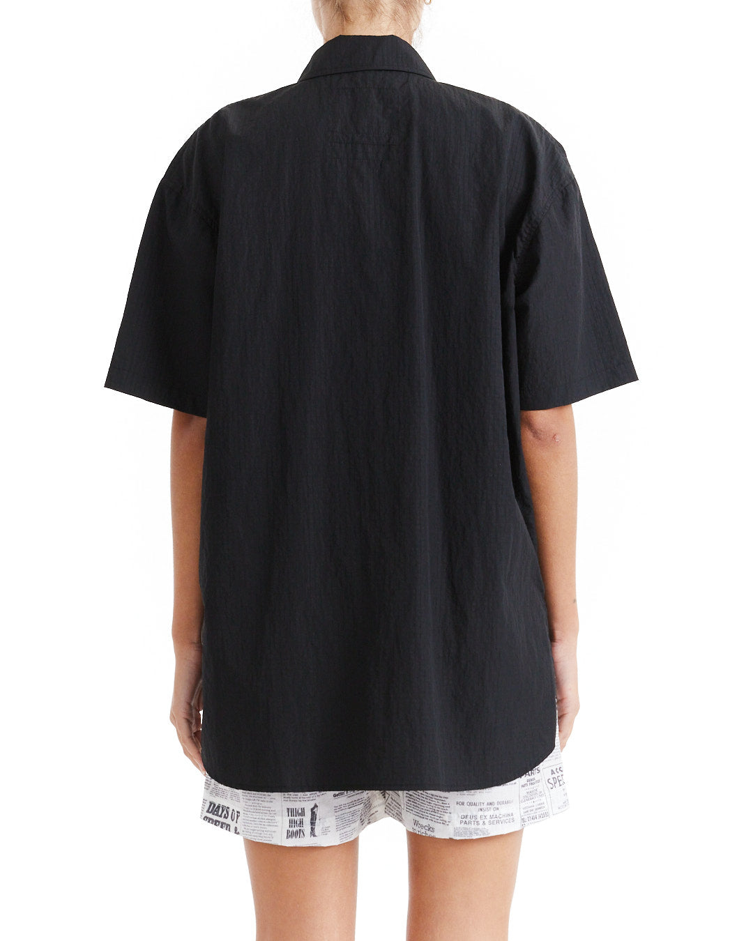 Shirts | Deus Ex Machina | Paper Street Overshirt - Black Beauty