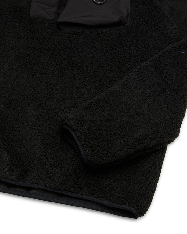 Reimis Pullover Fleece - Black|Flatlay