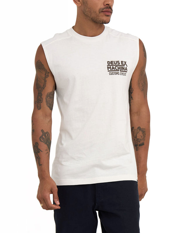 Roundabout Muscle - Vintage White