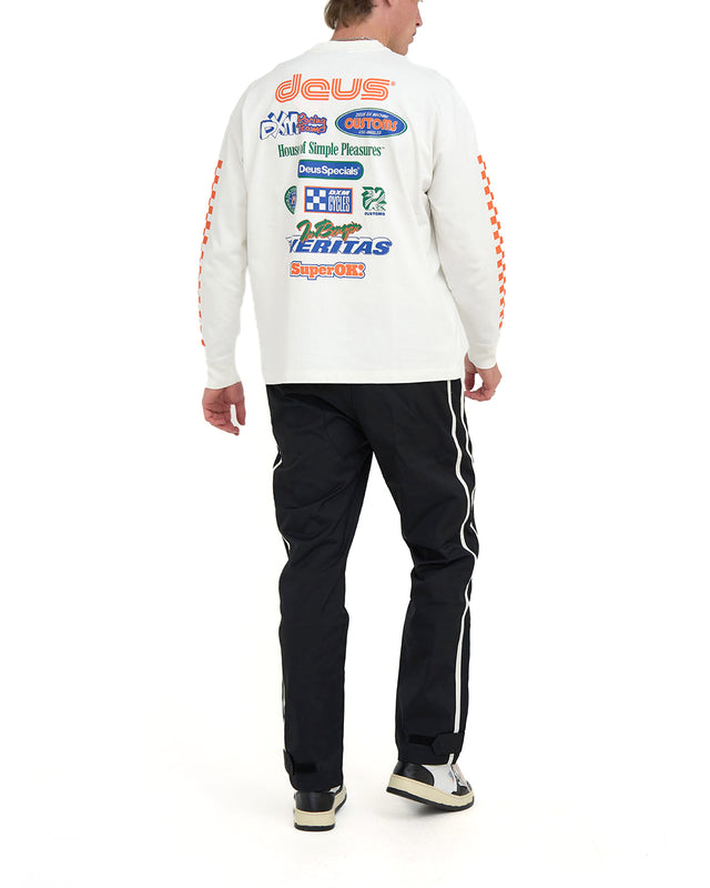 Tune Up Long Sleeve Tee - Vintage White