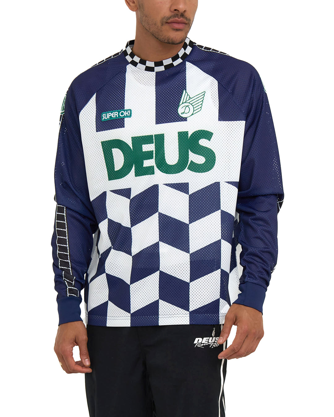 deus ex machina RATCHET MOTO JERSEY 木村拓哉 - トップス